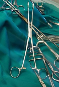 A general tray includes many categories of surgical instruments.