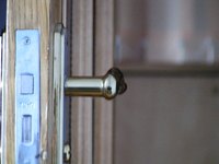 A new door frame can improve the look and security of a building or residence.