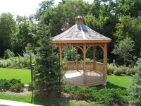 Gazebos can make charming additions to your yard.