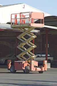 Scissor lifts usually lift only straight up and down.