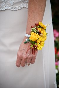 Make a creative corsage fit for a mother-to-be.