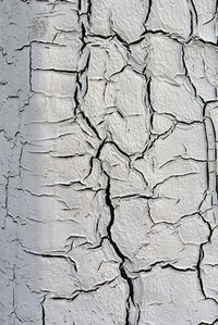 Cracks in the paint can make the surface look unappealing.