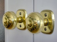 Knob locks can cause sticky situations.