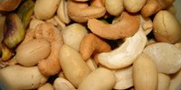 A pile of nuts becomes tasty cooking oil with a press you build.