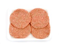 Smoke hamburgers on an electric smoker for more flavor than frying.
