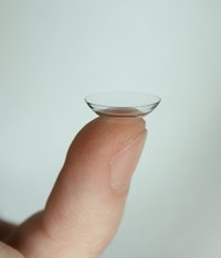 Silicone hydrogel lenses absorb bacteria from your fingers more easily than do other lens types.
