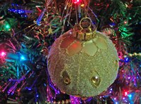 Victorian Christmas tree glass ornaments are detailed, ornate and lavish.