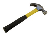 Use a claw hammer to drive and remove nails from structures.