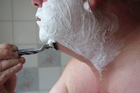 Create a rich shave soap with glycerin instead of lye.