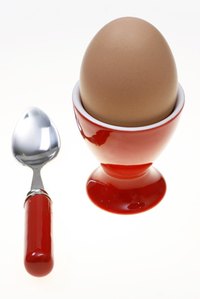 You can peel soft boiled eggs instead of eating them from cups.