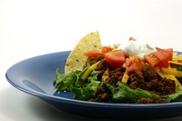 Set up a hot and cold taco bar.