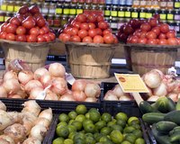 The food stamp program helps low-income families have access to healthful food.