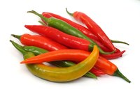 Cayenne peppers get hotter as they get redder.