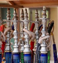 Hookah bars are generally popular with the young college crowd.