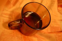 Tea stains can be difficult to remove