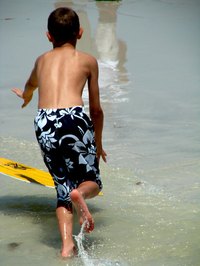 Board short measurements are easy to take.