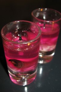 Enclose your lard candles in glass for safety.