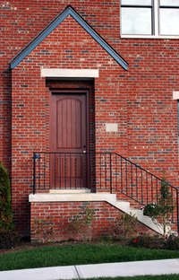 Air can flow out beneath doors that do not have weather stripping.