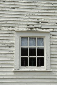 Remember to subtract windows and doors from the total exterior surface area.