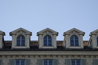 Dormers add light and space to top floors.