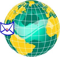 Apply by mail to open a bank account in Italy.