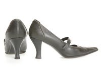 Heeled penny loafers are one option for women.