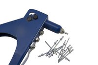 Many rivets are drilled out in less than a minute.