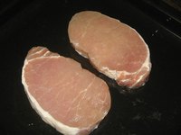 Pork fillets can be fried or baked.