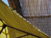 Find out if your canvas is treated before attempting to clean it.