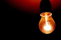 Make beaded light bulb covers to hide ugly, bare light bulbs.