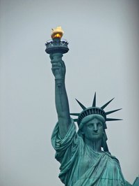 The physical features of the Statue of Liberty are intricate.