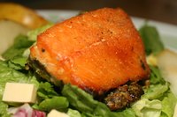 Steam salmon fish properly for a quick and healthy meal.