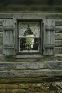 Why sleep in a tent when you could retreat to a warm, cozy cabin?