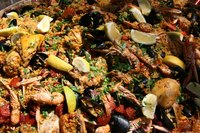 Traditional Spanish food is popular in the United States.