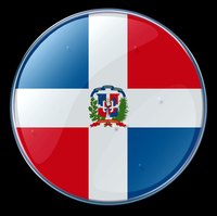 The flag of the Dominican Republic