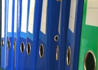 Records management preserves important documents.