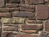 An example of a masonry wall.