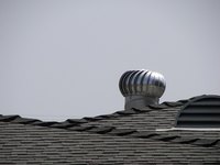 Turbine vents coupled with other roof vents is an effective air mover