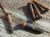Removing a rusty screw is possible using common household items.