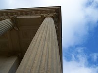 Columns were used in many types of architecture.