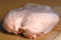 Remove excess fat from chicken before cooking.