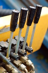 Hydraulics are widely used in industrial processes.