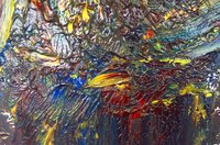 Remember that turpentine will affect the texture of dried paint.