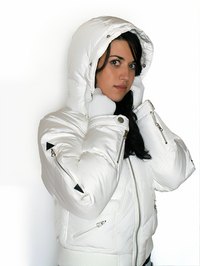 Coat repair varies with the coat's shell material.