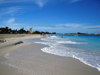 Miami is a common starting point when sailing to the Bahamas.