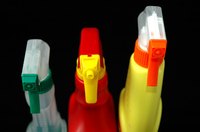 Many household cleaners contain ammonia.