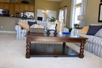 Clean carpet with a homemade cleaner