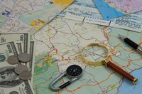 Determining distance helps with a travel budget.