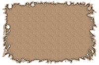 Burlap can cover your wall or be put in a picture frame.