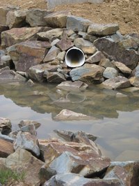 Plumber's snakes can be used on internal or external drain pipes.